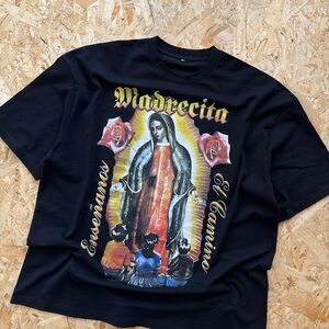 Vintage Like La Virgencita Virgen Mary Oversized T Shirt You Need!
